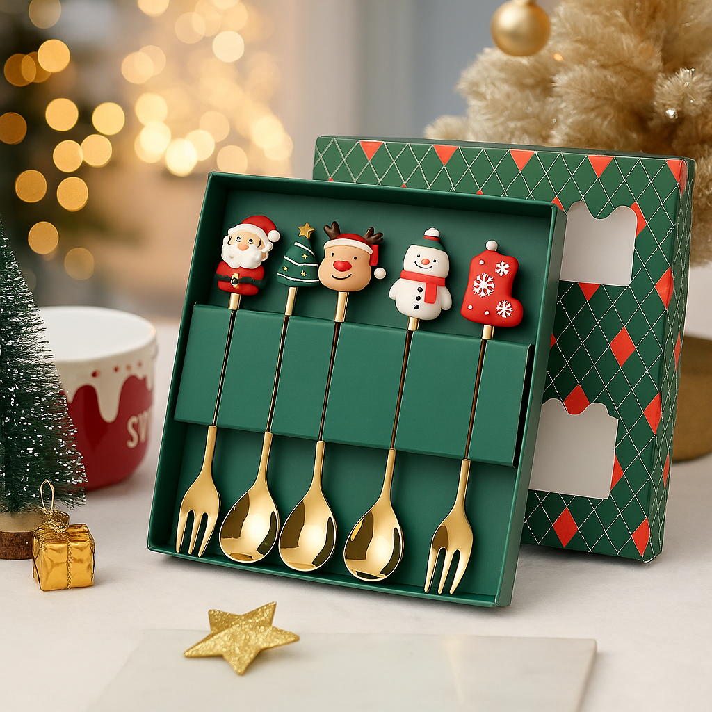 Merry Magic Christmas Cutlery Set