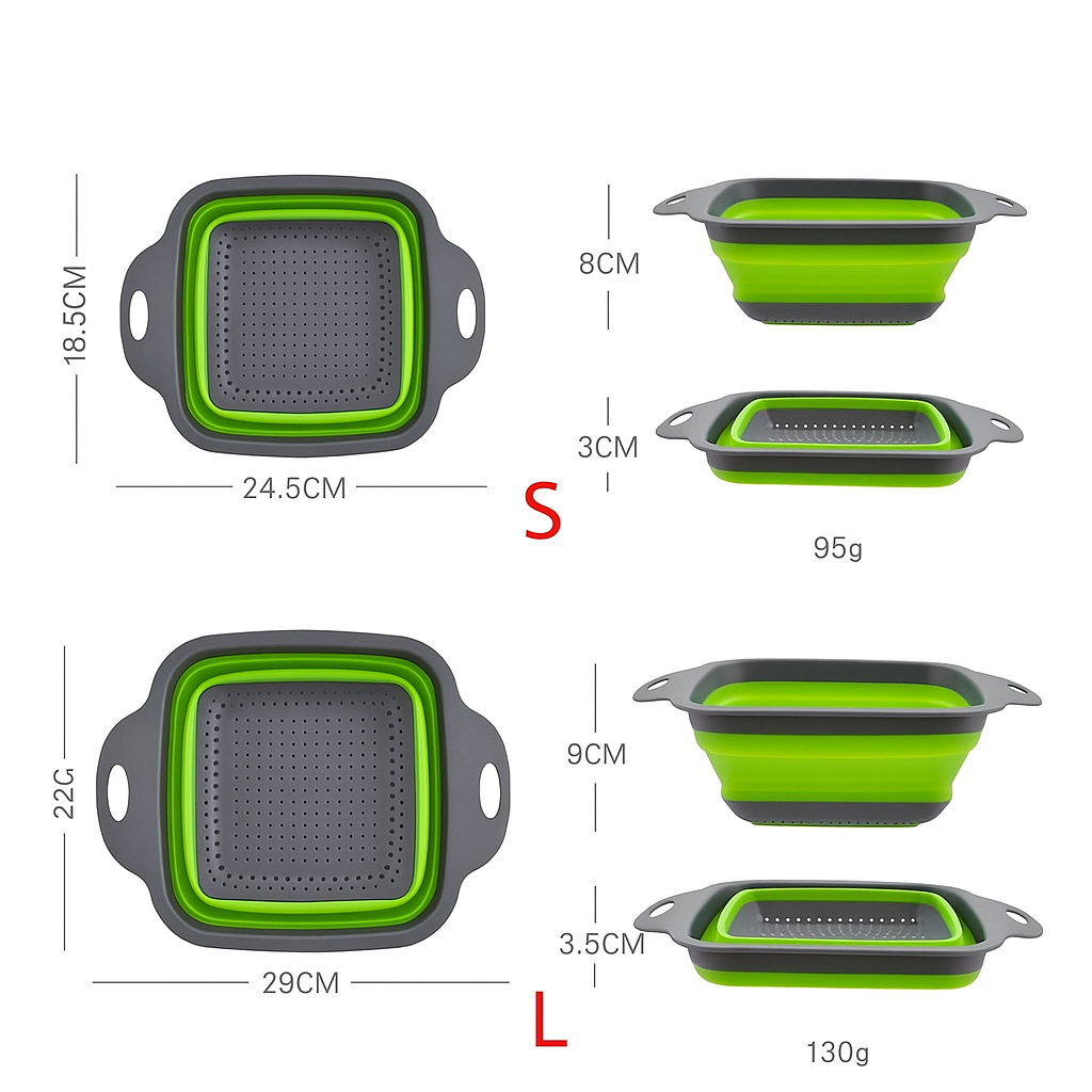 Space Saver Wash Basket