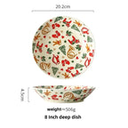 Ceramic Christmas Dinnerware