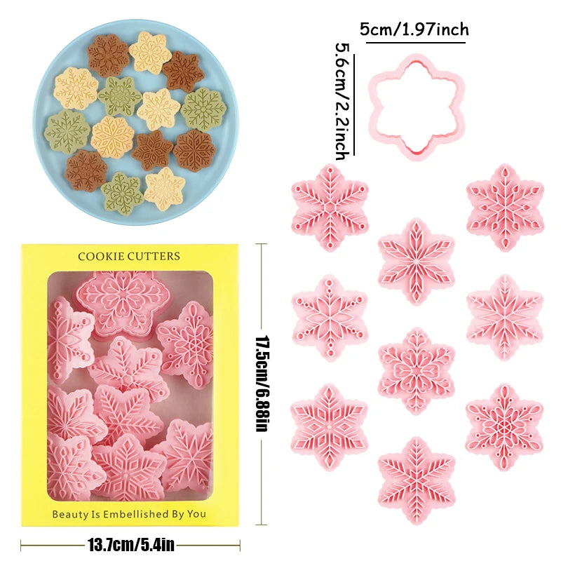 Snowflake Bake Moulds