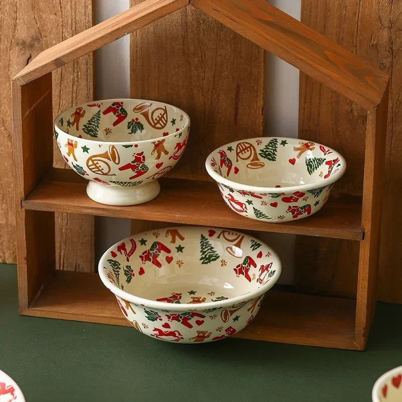 Ceramic Christmas Dinnerware