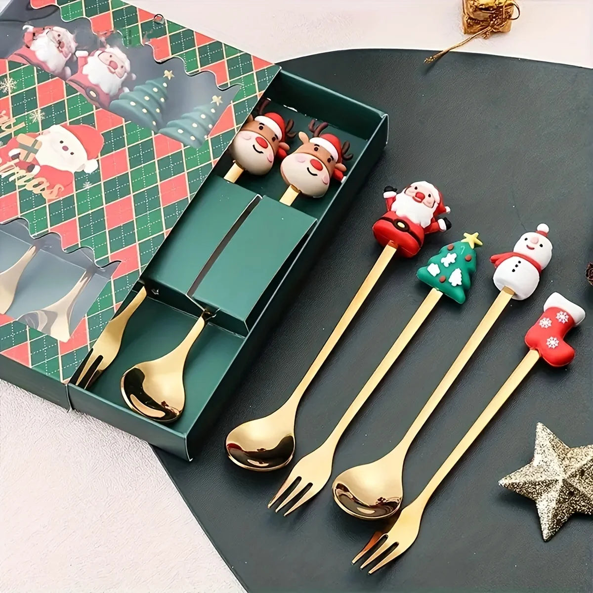 Merry Magic Christmas Cutlery Set