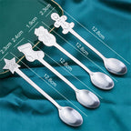 Golden Cheer Christmas Spoon Set